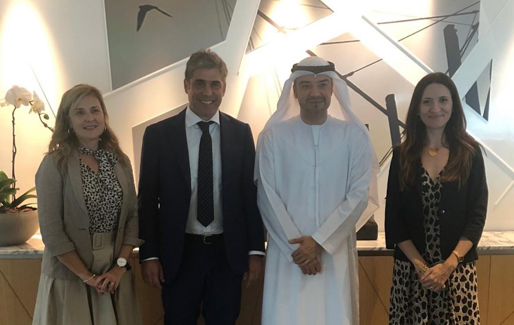 Dall'Australia agli Emirati Arabi Uniti, Alan Christian Rizzi, sottosegretario alla Presidenza della Regione con Hassan Al Hashemi, vicepresidente per le relazioni internazionali della Camera di Commercio e dell'Industria di Dubai.