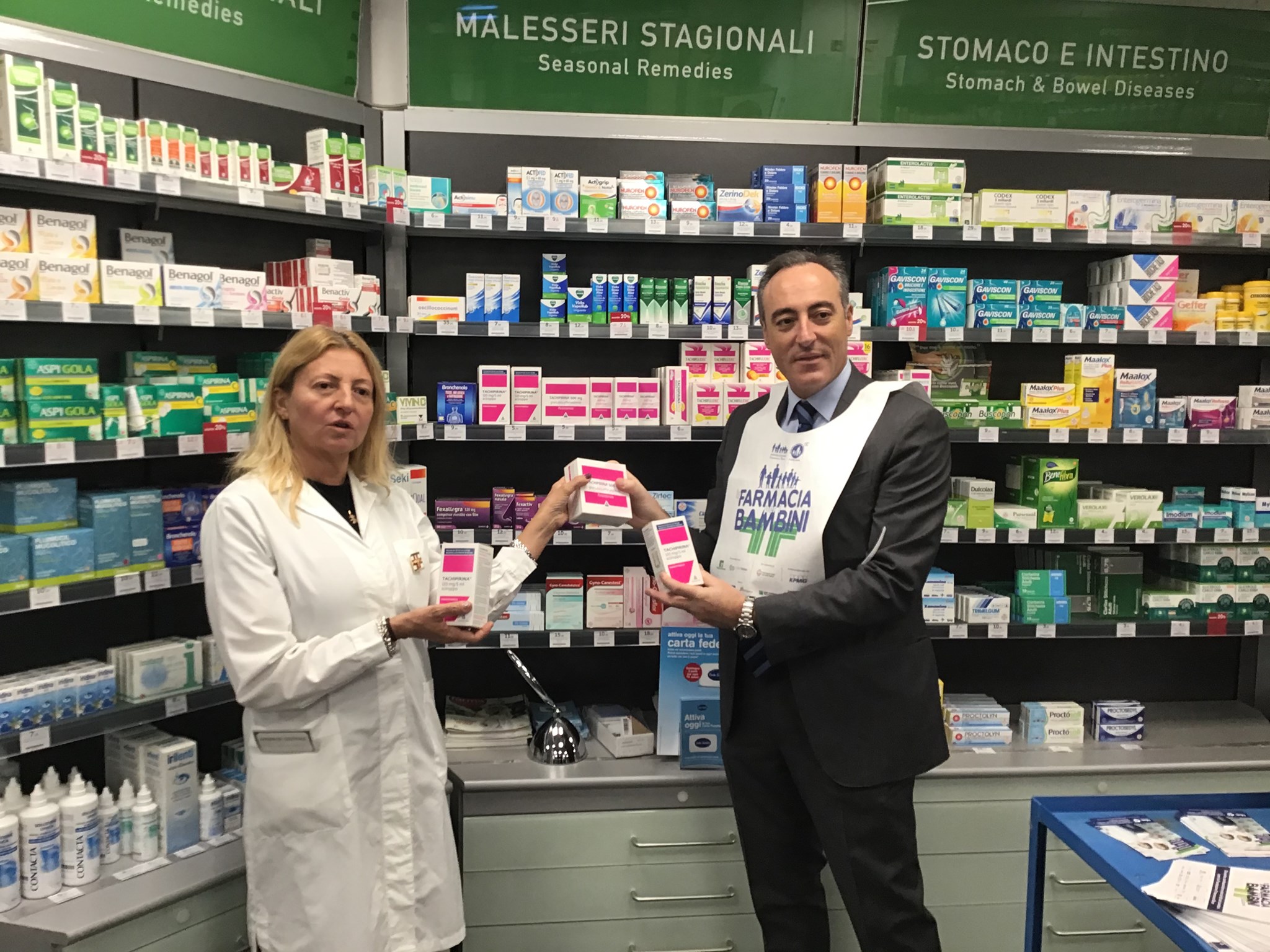 In farmacia per i bambini