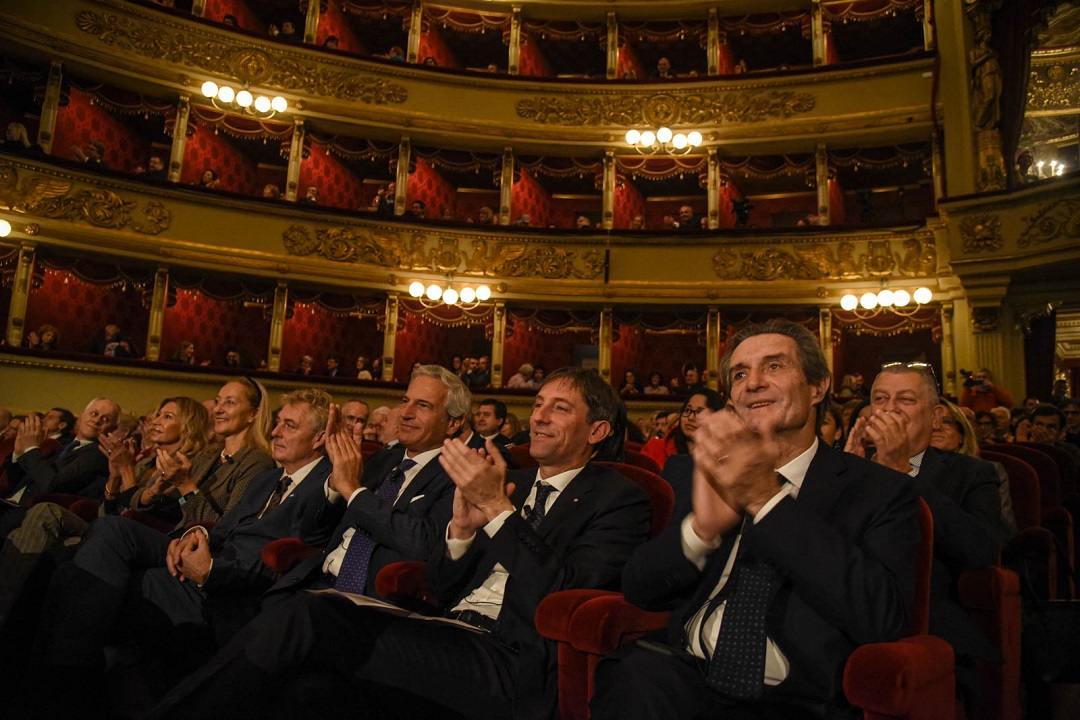 Un momento della premiazione