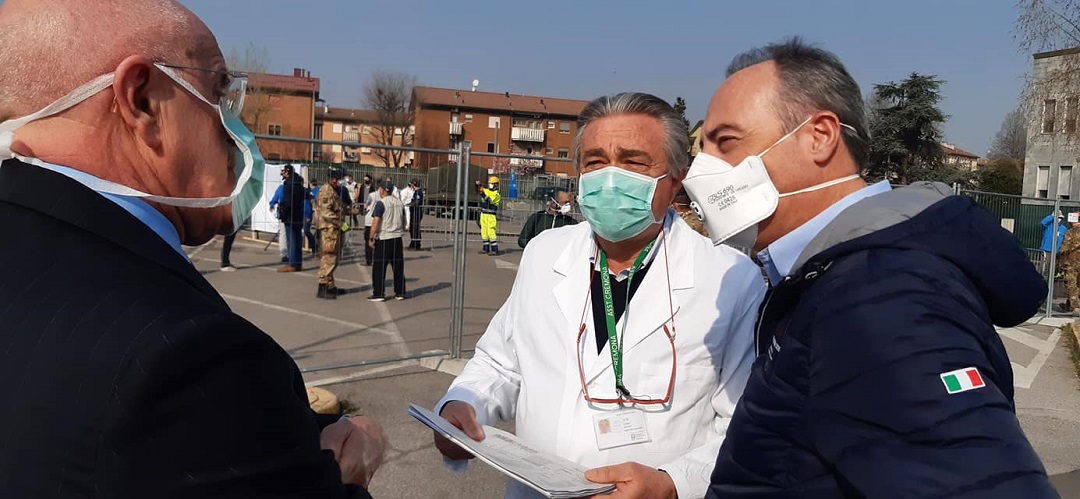 coronavirus cremona ospedale campo