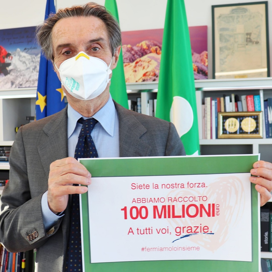 coronavirus 100 milioni grazie