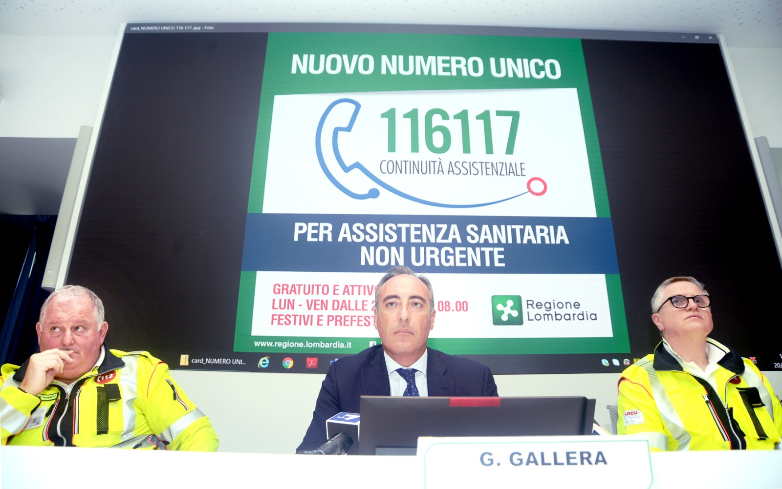 numero unico 116117