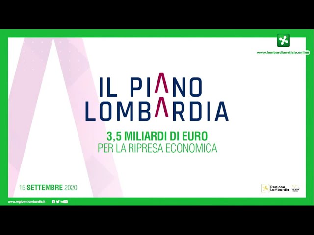 Piano Lombardia – Interventi per la ripresa economica