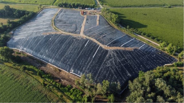 Discarica di Maleo, in provincia di Lodi
