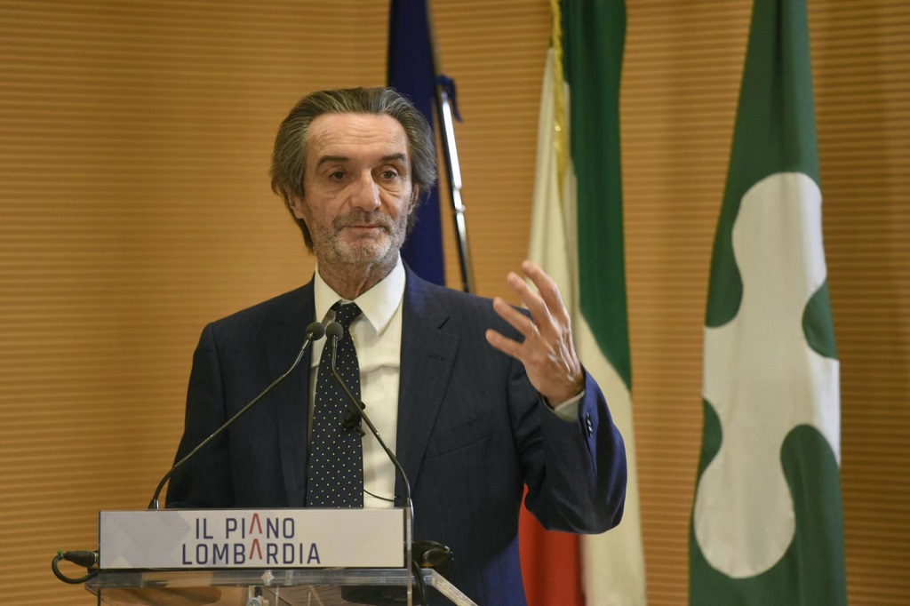 Il presidente Fontana espone i dettagli per Como del Piano Lombardia