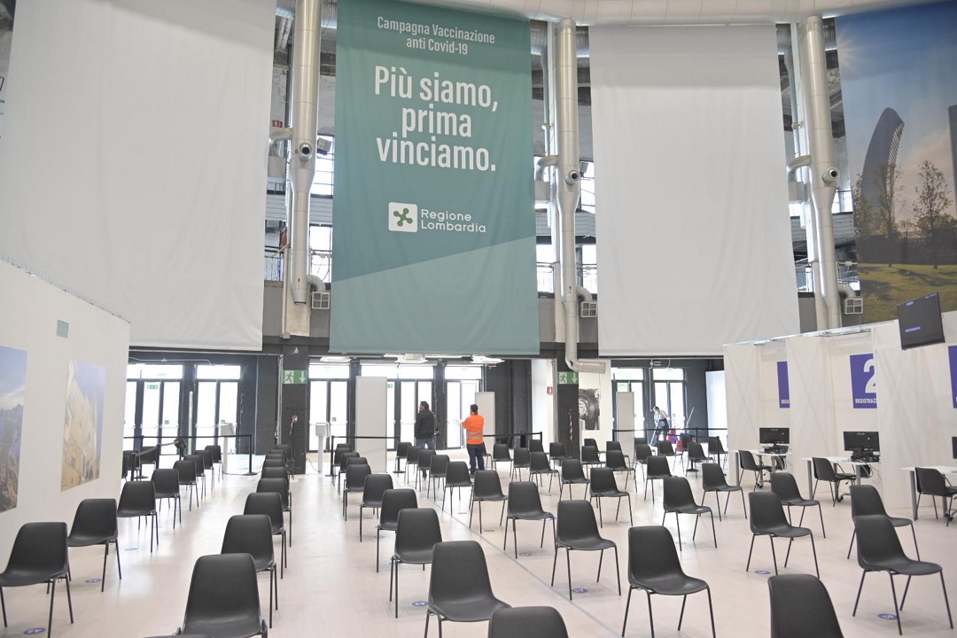 vaccinazioni covid palazzo scintille