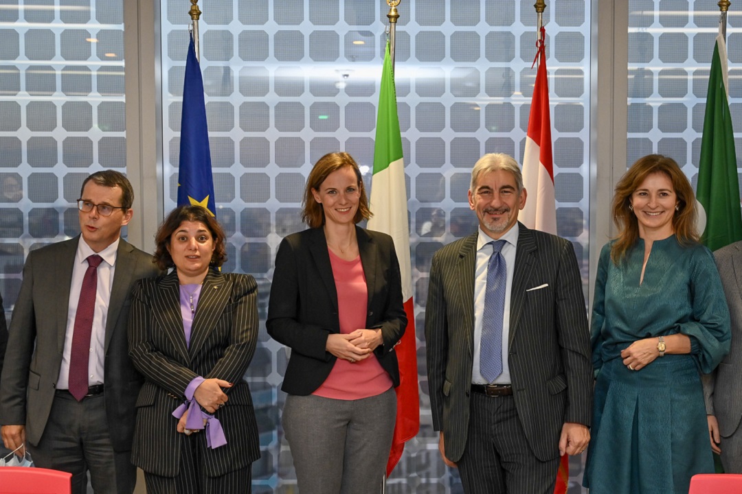 L'assessore Cattaneo con l'executive mission austriaca