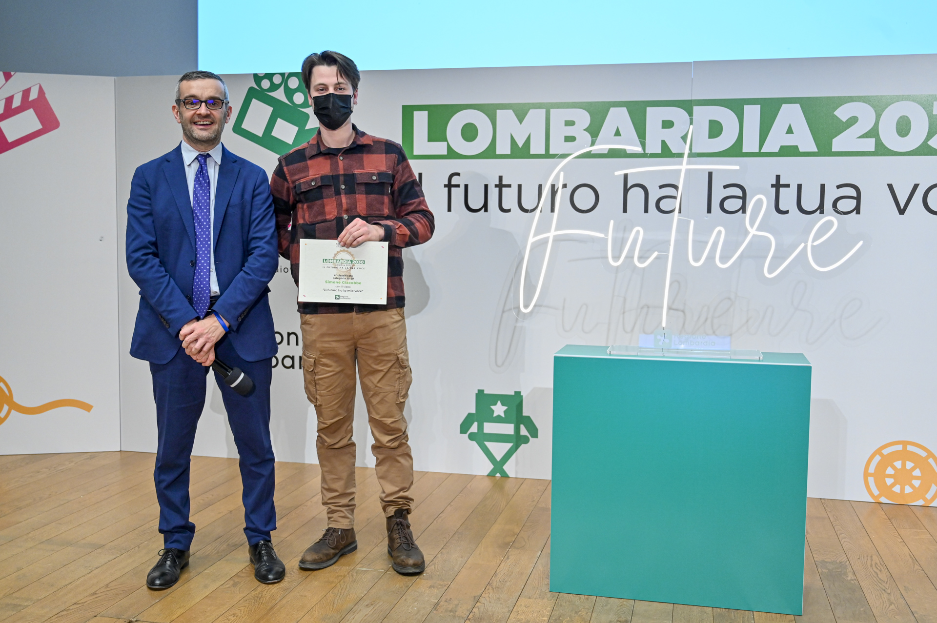 Lombardia 2030, i premiati categoria del concorso 25/29 anni.