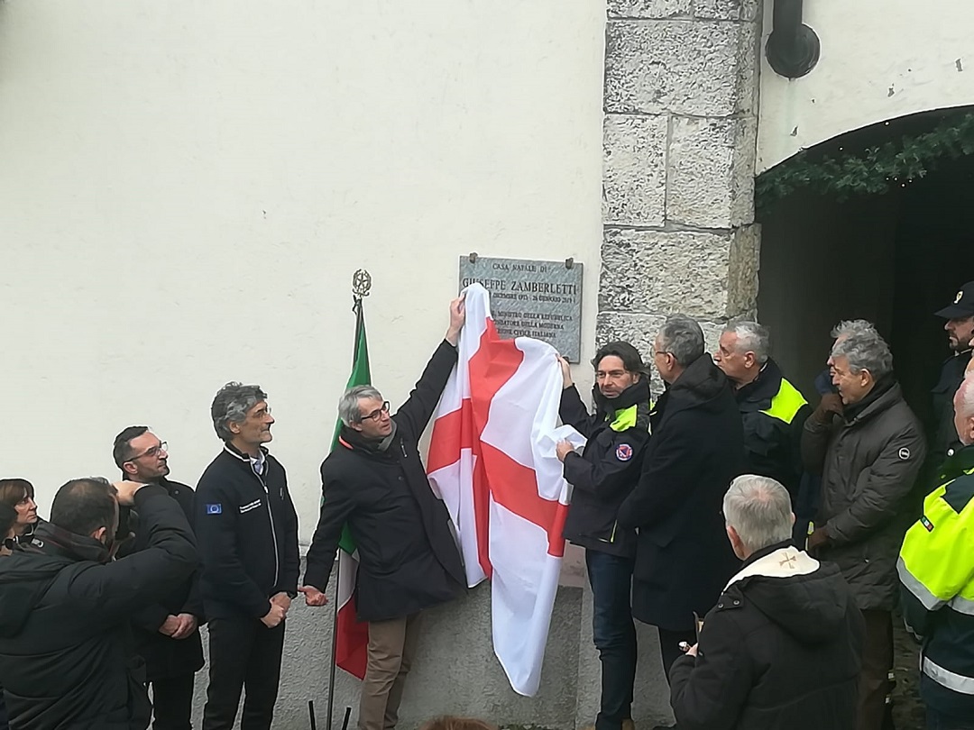 protezione civile zamberletti targa 