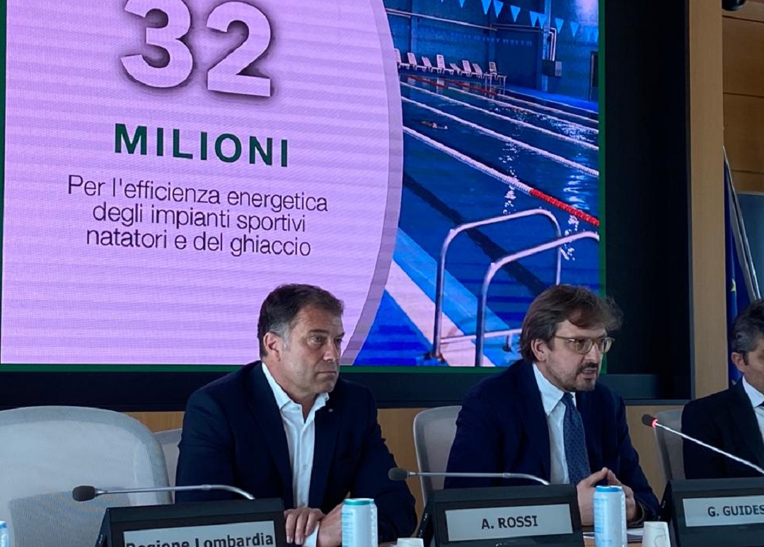 Guido Guidesi e Antonio Rossi presentano pacchetto sostegni energetici di Regione Lombardia