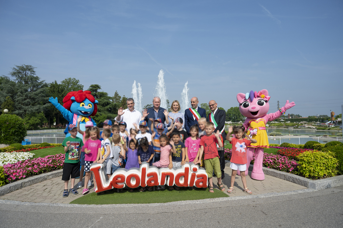 visita bambini ucraini orfani Leolandia