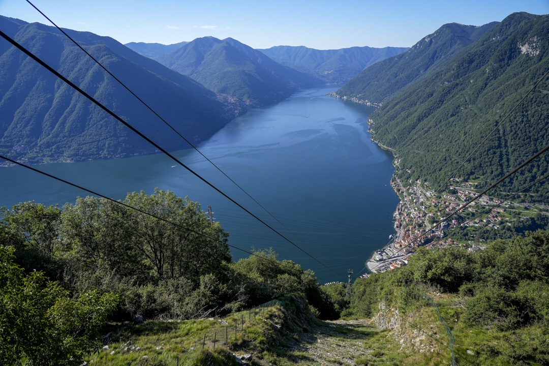 area interna alto lago como