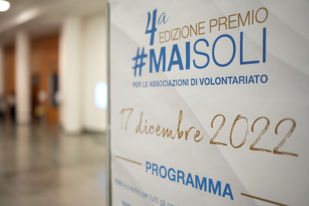 #maisoli regione premia associazioni volontariato