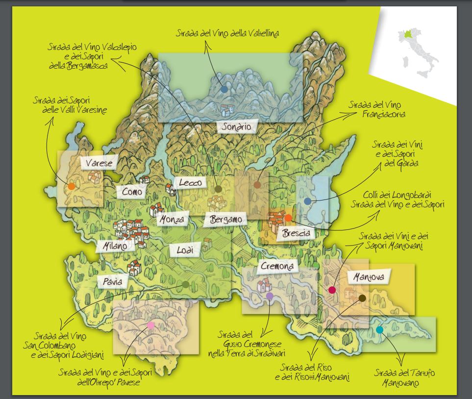 Strade dei vini e dei sapori Lombardia
