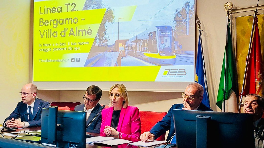 tramvia t2 bergamo villa d'almè