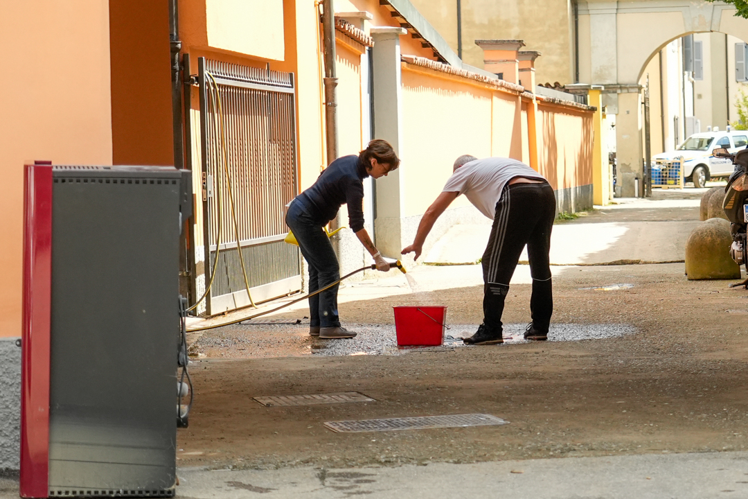 maltempo bellinzago abitazioni