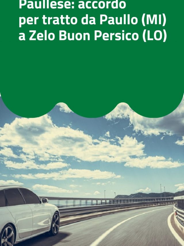 Paullese, Terzi: accordo