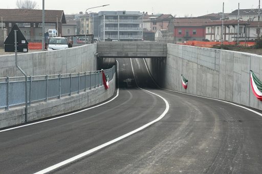 Crema sottopasso stradale