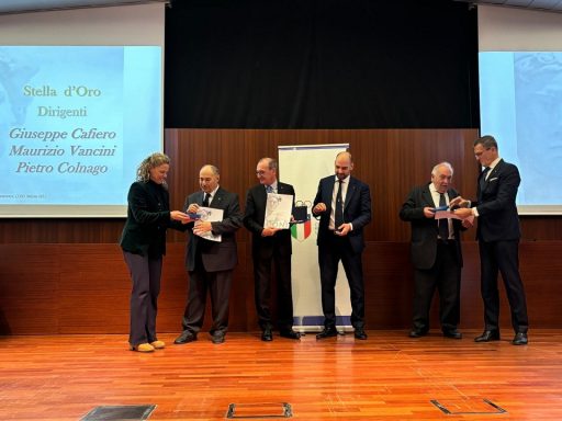 Picchi Riva e dirigenti premiati