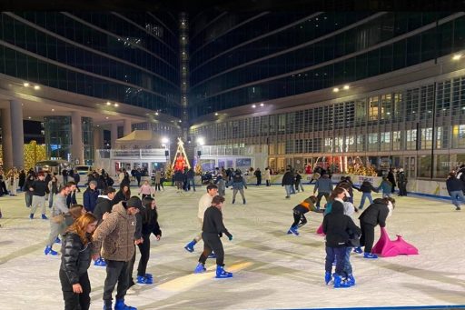 Natale palazzo lombardia pista belvedere