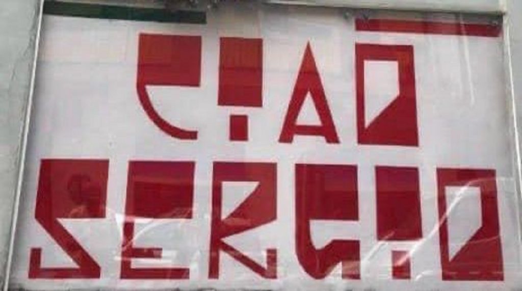 Murale Ramelli imbrattato