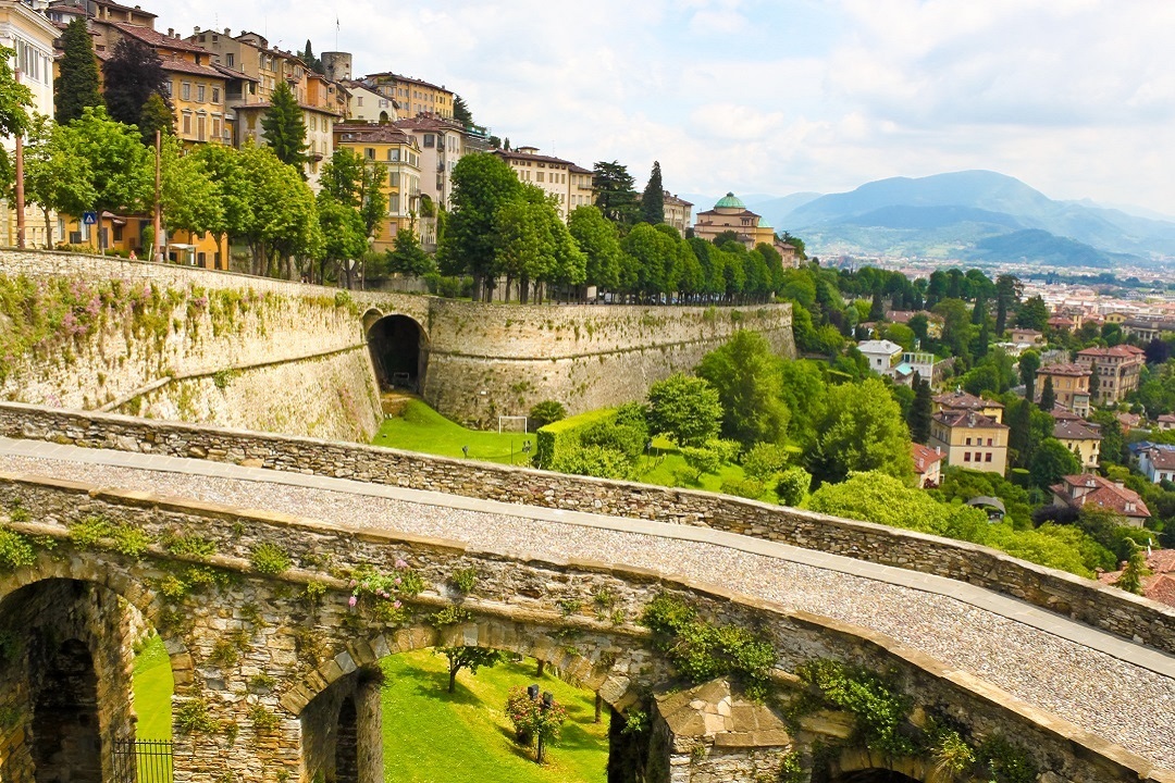 walkcast mura Bergamo