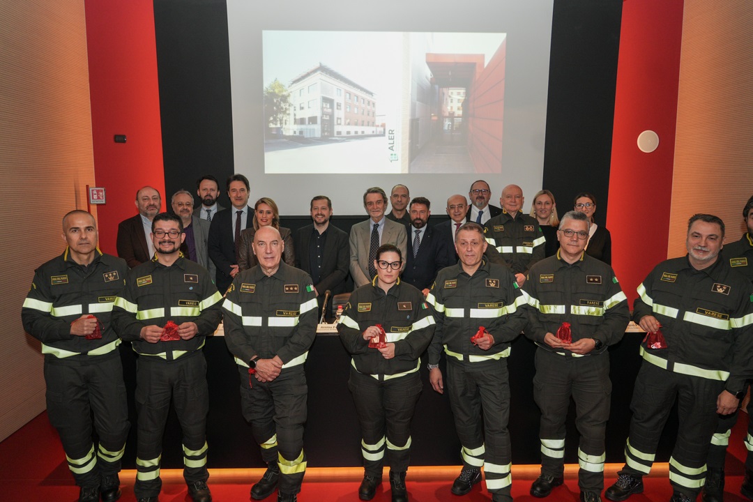 Varese case Aler Vigili del Fuoco