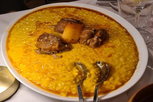 uno dei piatti di Valbuzzi
