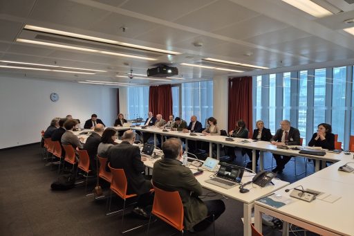 L'assessore all'Ambiente di Regione Lombardia Giorgio Maione durante l'intervento alla presentazione del progetto di Regione Lombardia e Finlombarda sulla finanza green