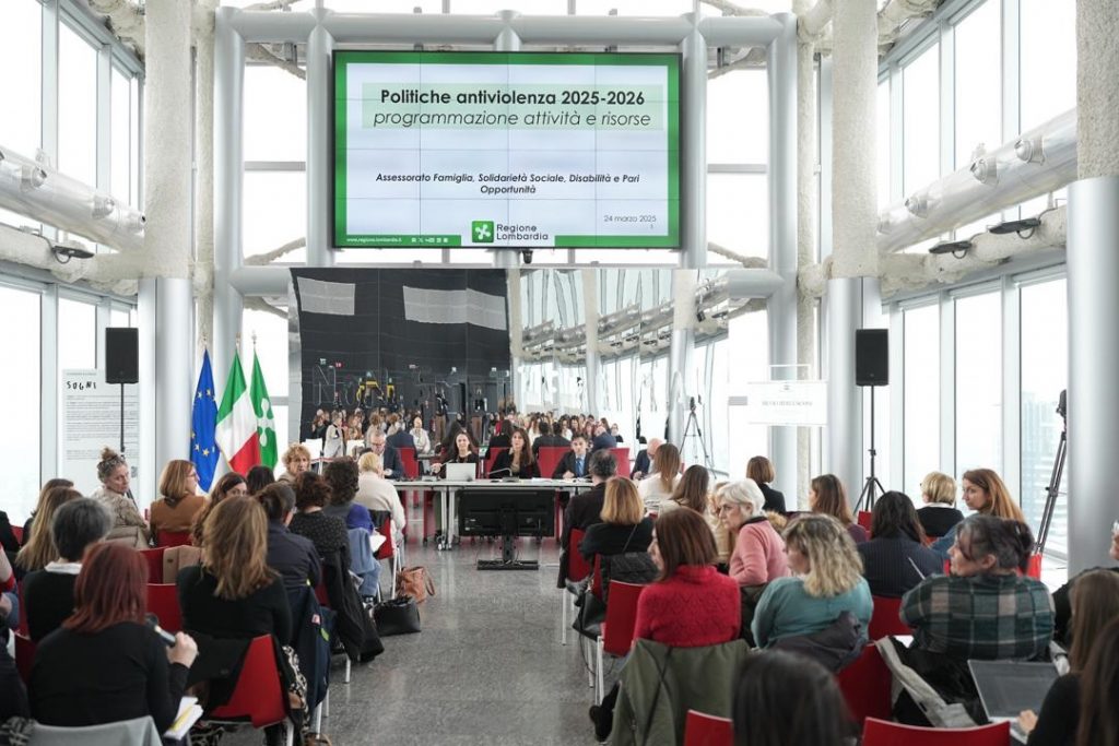 L’assessore regionale Elena Lucchini ha illustrato la ripartizione delle risorse per l’attività della Rete Antiviolenza nel biennio 2025-2026