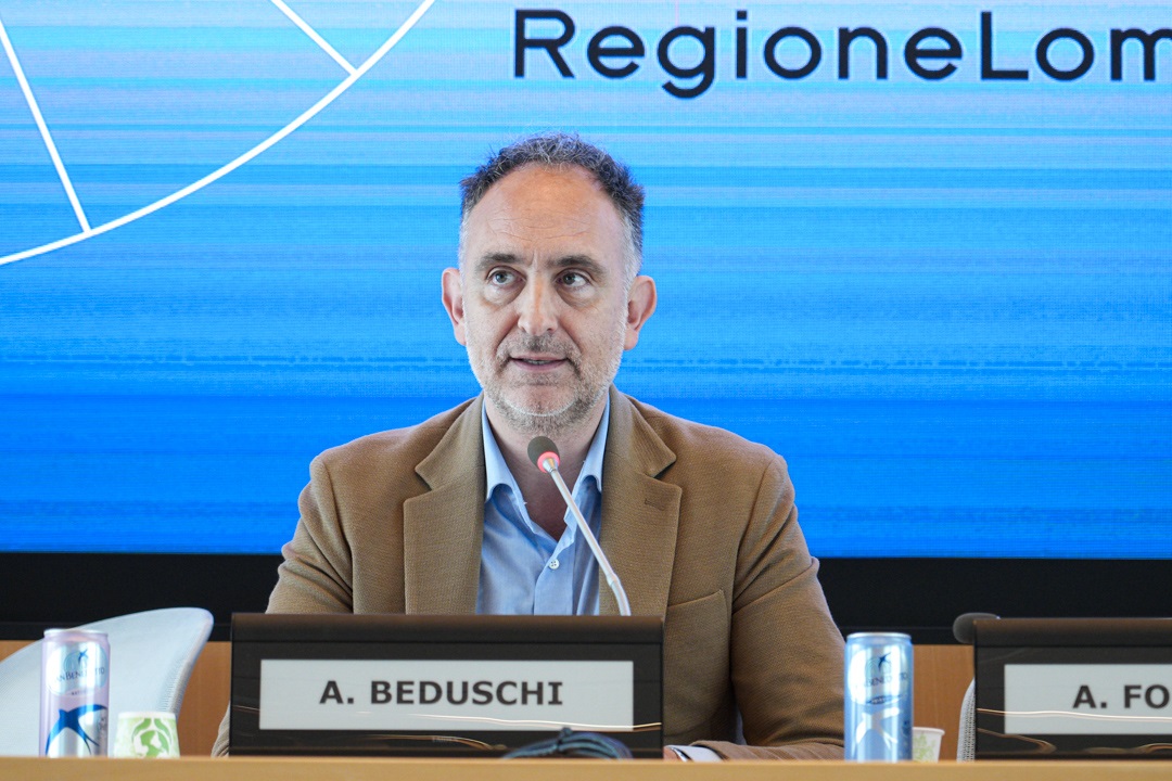 L'assessore all’Agricoltura di Regione Lombardia, Alessandro Beduschi, promotore del finanziamento da 110 milioni di euro per aziende del settore