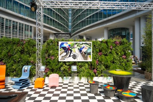 'Oasi Life Experience', allestimenti per l'evento della Design Week in piazza Città di Lombardia