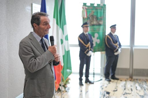 L'intervento del presidente Attilio Fontana alla commemorazione dell'incidente aereo a Palazzo Pirelli