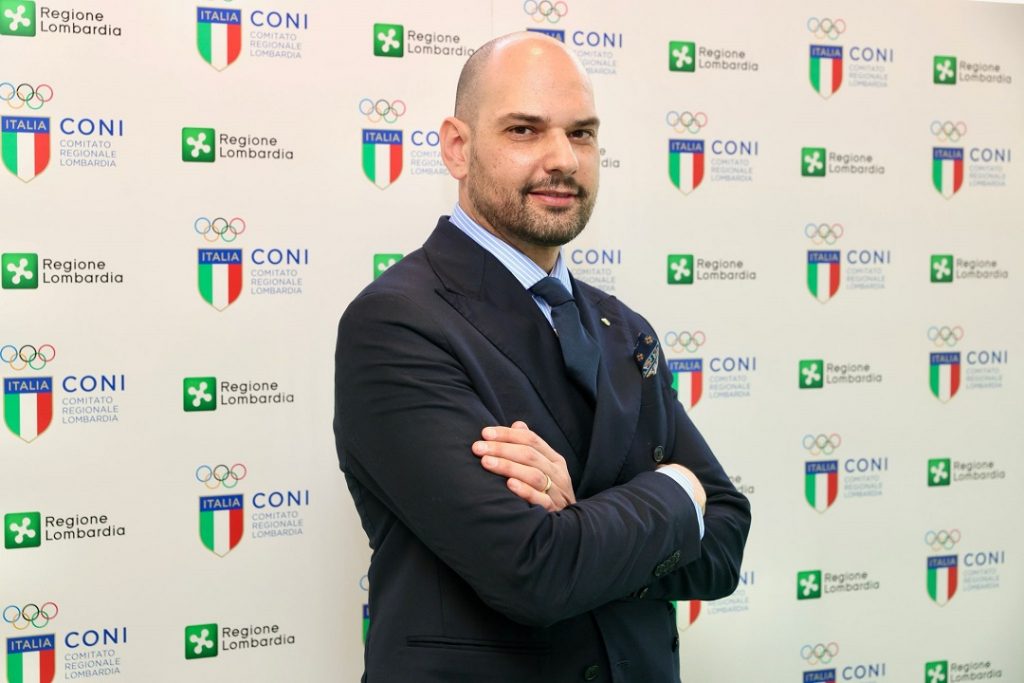 Marco Riva Presidente Coni Lombardia, foto istituzionale