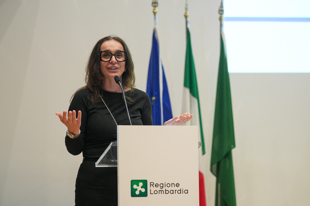 L’assessore al Turismo, Marketing territoriale e Moda di Regione Lombardia, Barbara Mazzali, intervenuta alla conferenza di presentazione di ‘ValVersa da Vivere’