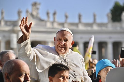 Papa Francesco, per cui Regione Lombardia esprime il cordoglio in una foto Ansa/Alessandro Di Meo