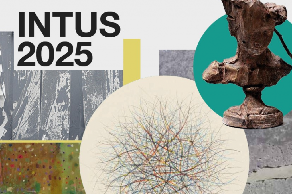 A Roma la mostra Intus 2025 nella sede della Regione Lombardia. Nella foto la locandina.
