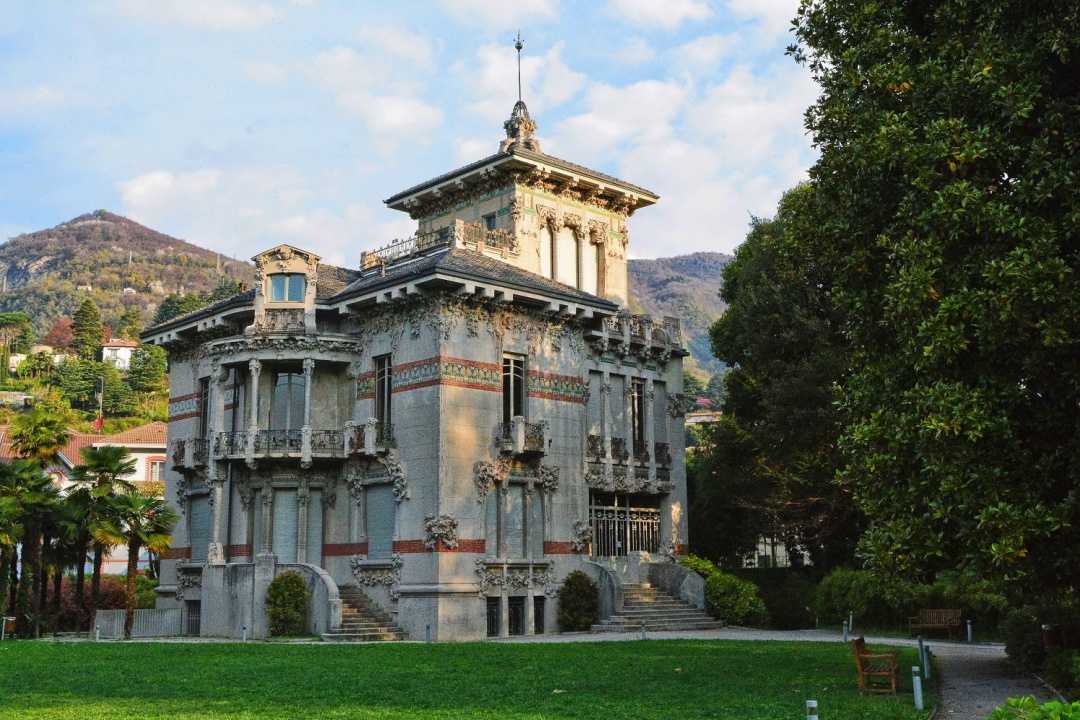 Uno scatto di Villa Bernasconi, a Cernobbio, in provincia di Como: la storica residenza è coinvolta nell’iniziativa ‘Ville Aperte 2025’ in Lombardia