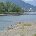 Il fiume Adda coinvolto nella manutenzione dei corsi d'acqua della Lombardia con l'escavazione di materiali litoidi