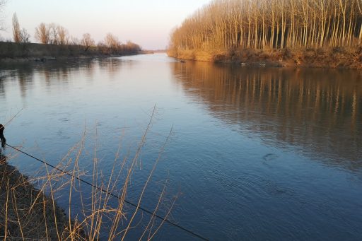 Fiume Po Mantova e Cremona. Foto utilizzata per l'articolo sui fondi per manutenzione del Po nei territori di Mantova e Cremona