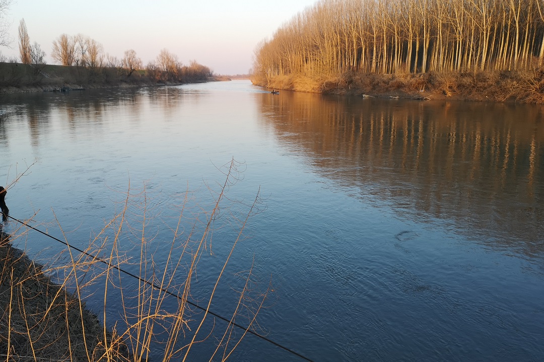 Fiume Po Mantova e Cremona. Foto utilizzata per l'articolo sui fondi per manutenzione del Po nei territori di Mantova e Cremona