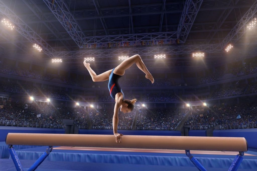 Il supporto di Regione Lombardia per la ginnastica artistica: a Treviglio (BG) il meglio della disciplina, in foto una specialità a corpo libero