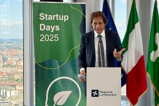 Fabrizio Grillo, presidente di Federated Innovation @Mind, è intervenuto a Palazzo Lombardia durante la presentazione dell'edizione 2025 delle Startup Competitions