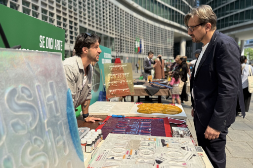 L'assessore regionale Guido Guidesi ha partecipato alla seconda edizione festival 'Made in Lombardia', l’evento dedicato ai giovani artigiani