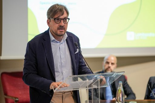 L'intervento dell'assessore di Regione Lombardia Guido Guidesi