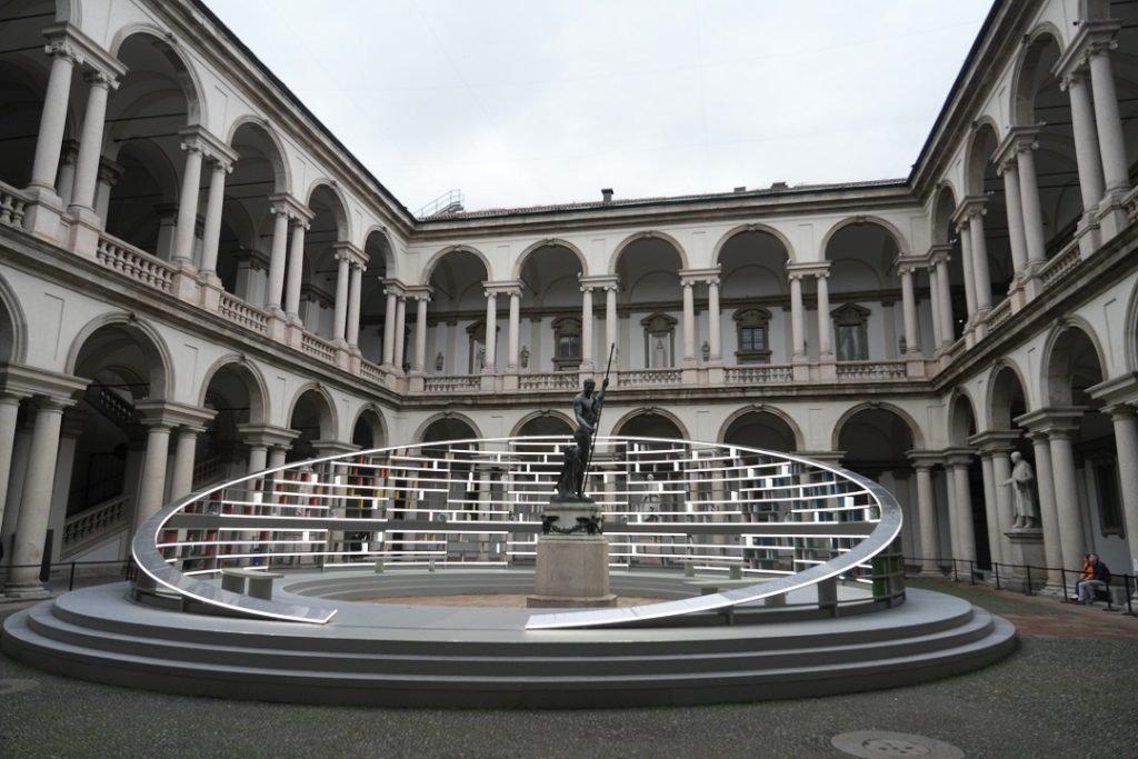 In foto la pinacoteca di Brera, a Milano, fra i siti più visitati di Abbonamento Musei Lombardia, la convenzione rinnovata per accedere ai luoghi di arte e cultura