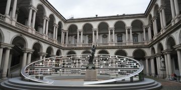In foto la pinacoteca di Brera, a Milano, fra i siti più visitati di Abbonamento Musei Lombardia, la convenzione rinnovata per accedere ai luoghi di arte e cultura