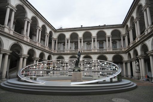 In foto la pinacoteca di Brera, a Milano, fra i siti più visitati di Abbonamento Musei Lombardia, la convenzione rinnovata per accedere ai luoghi di arte e cultura