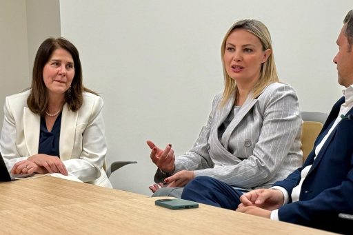 L’assessore regionale all’Istruzione, Formazione e Lavoro, Simona Tironi, in visita all'università di Berkeley.