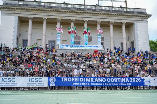 Il presidente della Regione Lombardia, Attilio Fontana, è intervenuto alle finali della 62° edizione dei 'Trofei di Milano Cortina 2026'